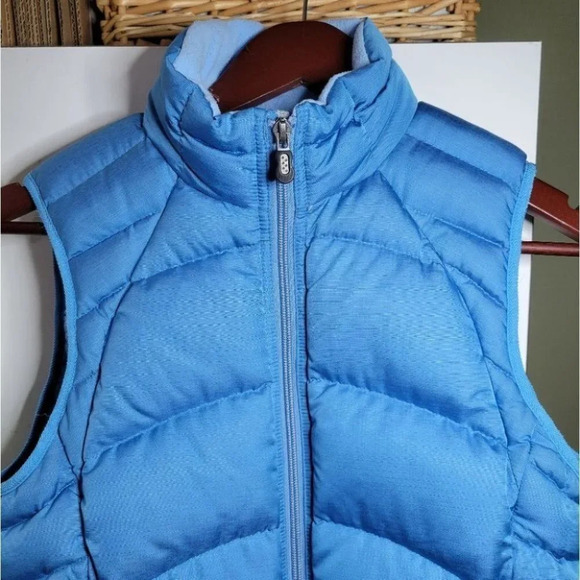 Patagonia goose down puffer quilted vest blue small - Picture 2 of 11